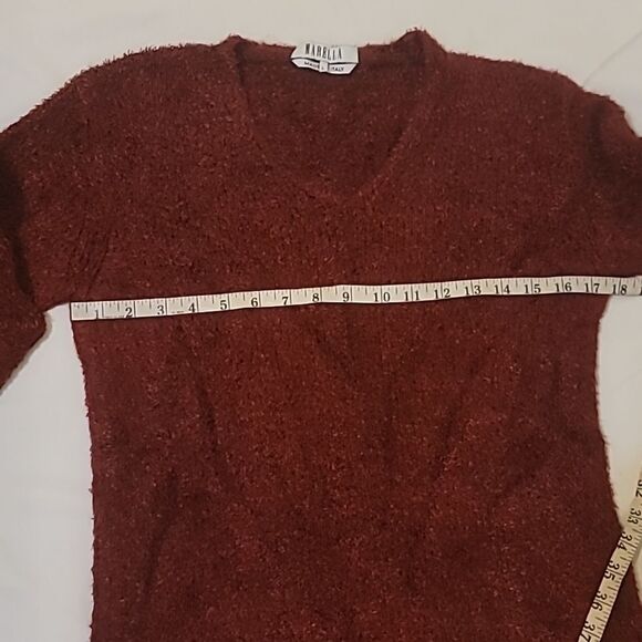 Marella made I. Italy vneck sweater size large - Picture 3 of 8